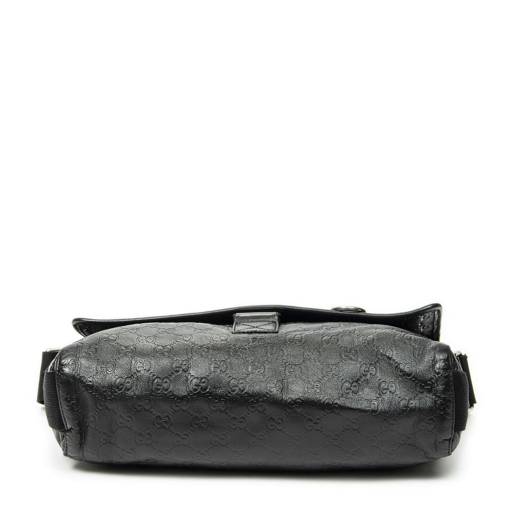 Gucci Web Media Messenger Black Guccissima — view 6