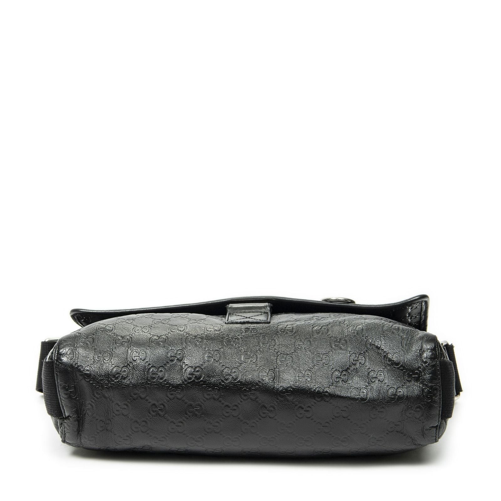 Gucci Web Media Messenger Black Guccissima — view 6
