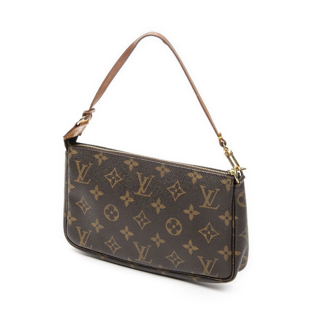 Louis Vuitton Pochette Brown Monogram Canvas Handbag — view 2