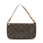 Louis Vuitton Pochette Brown Monogram Canvas Handbag — view 5