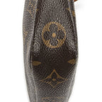 Louis Vuitton Pochette Brown Monogram Canvas Handbag — view 8
