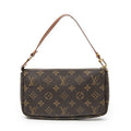 Louis Vuitton Pochette Brown Monogram Canvas Handbag
