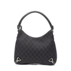 Gucci Abbey D Ring Brown GG Denim Canvas — view 5