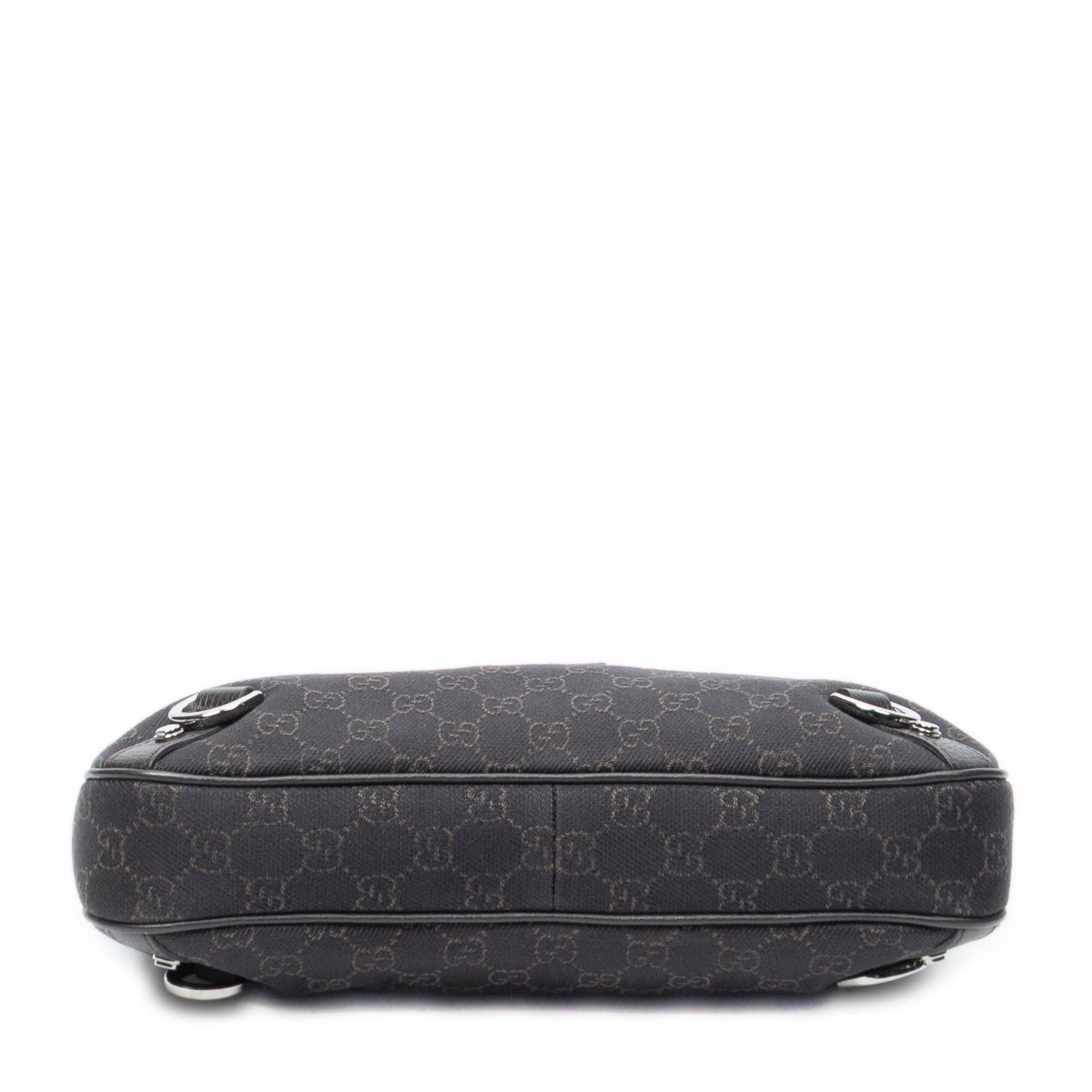 Gucci Abbey D Ring Brown GG Denim Canvas — view 6