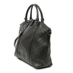 Gucci Large GG Charm Dome Satchel Brown — view 2
