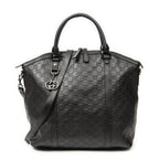 Gucci Large GG Charm Dome Satchel Brown