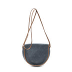 Dior Vintage Flap Cross Gray Brown Canvas — view 5
