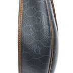 Dior Vintage Flap Cross Gray Brown Canvas — view 8