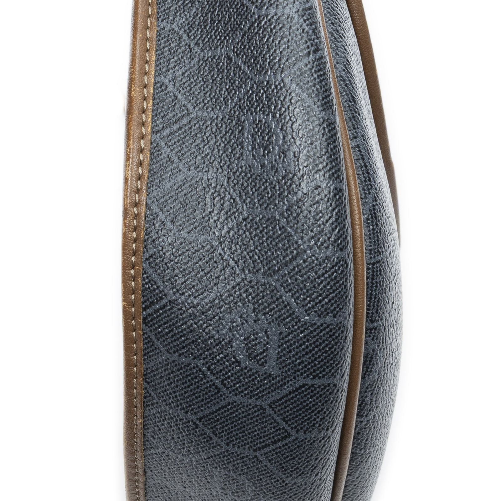 Dior Vintage Flap Cross Gray Brown Canvas — view 8