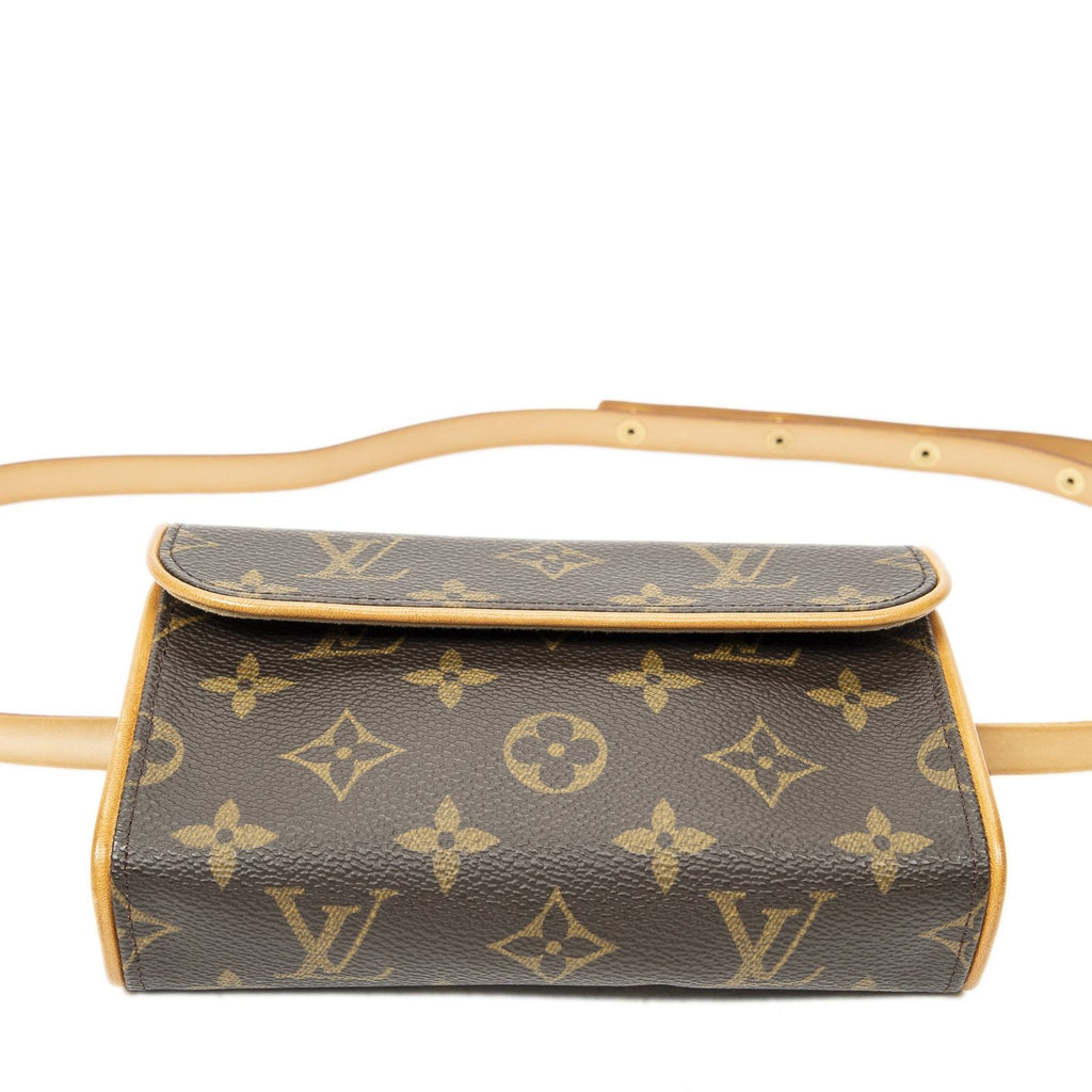 Louis Vuitton Pochette Florentine Brown Monogram Canvas Handbag — view 3