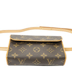 Louis Vuitton Pochette Florentine Brown Monogram Canvas Handbag — view 3