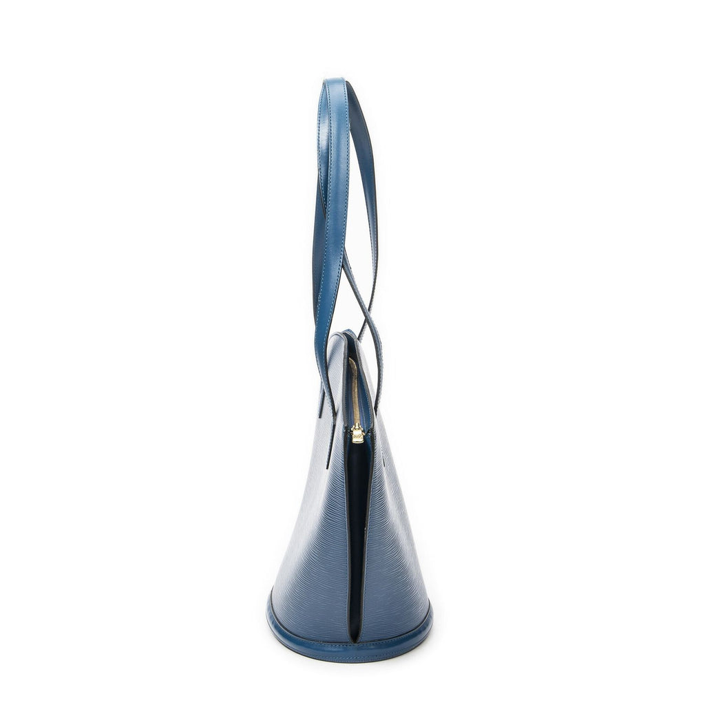 Louis Vuitton Saint Jacques Shopping Blue Epi Shoulder — view 4