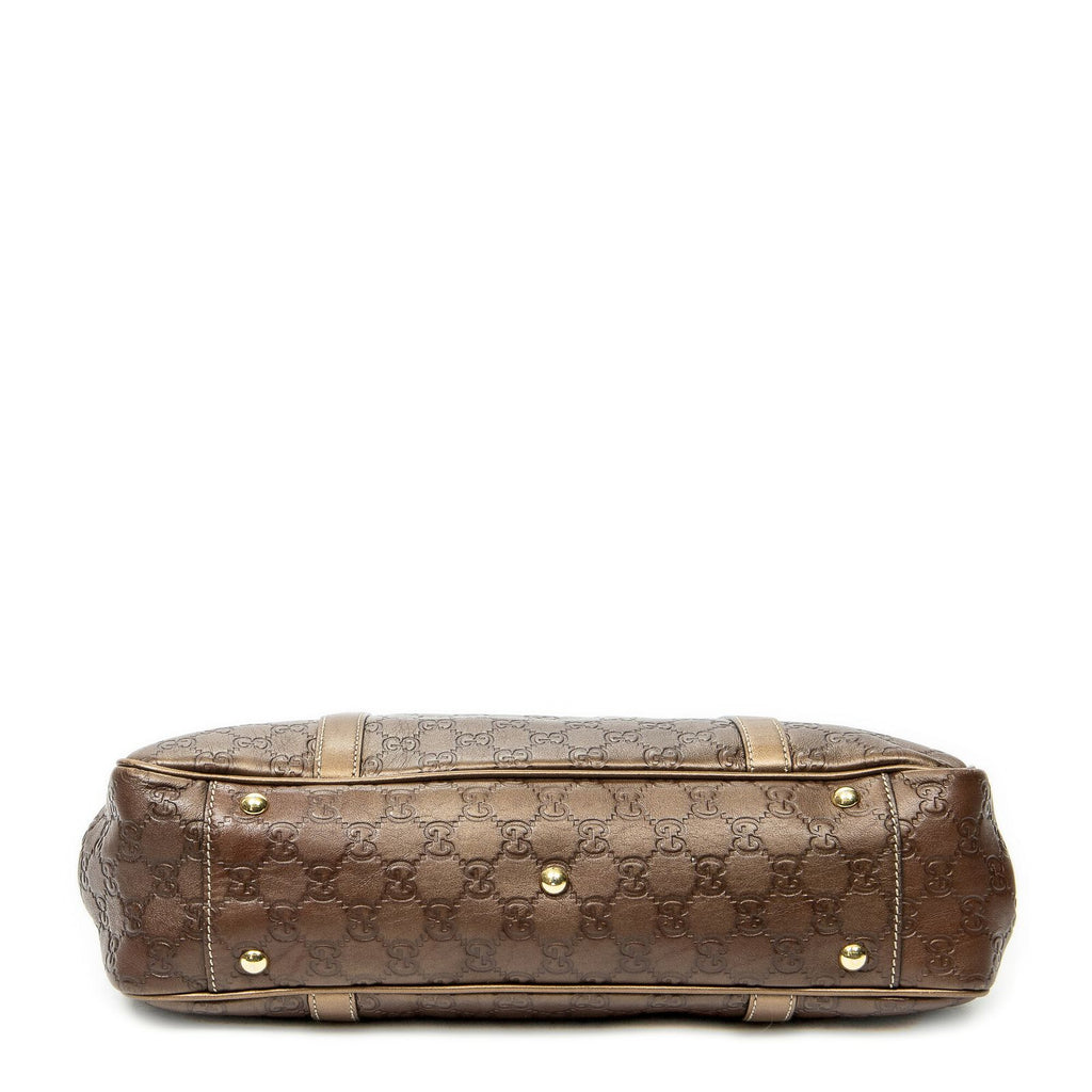 Gucci Tote Brown Blanc — view 6