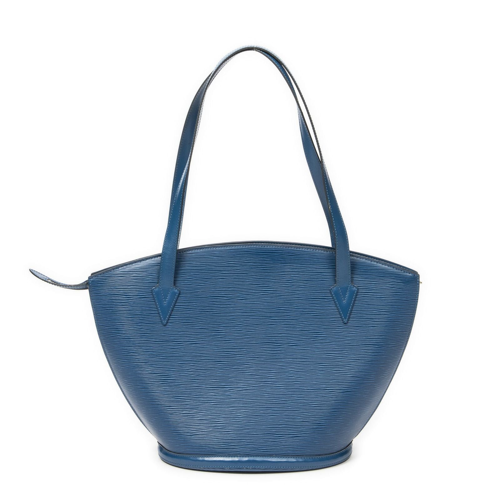 Louis Vuitton Saint Jacques Shopping Blue Epi Shoulder — view 5