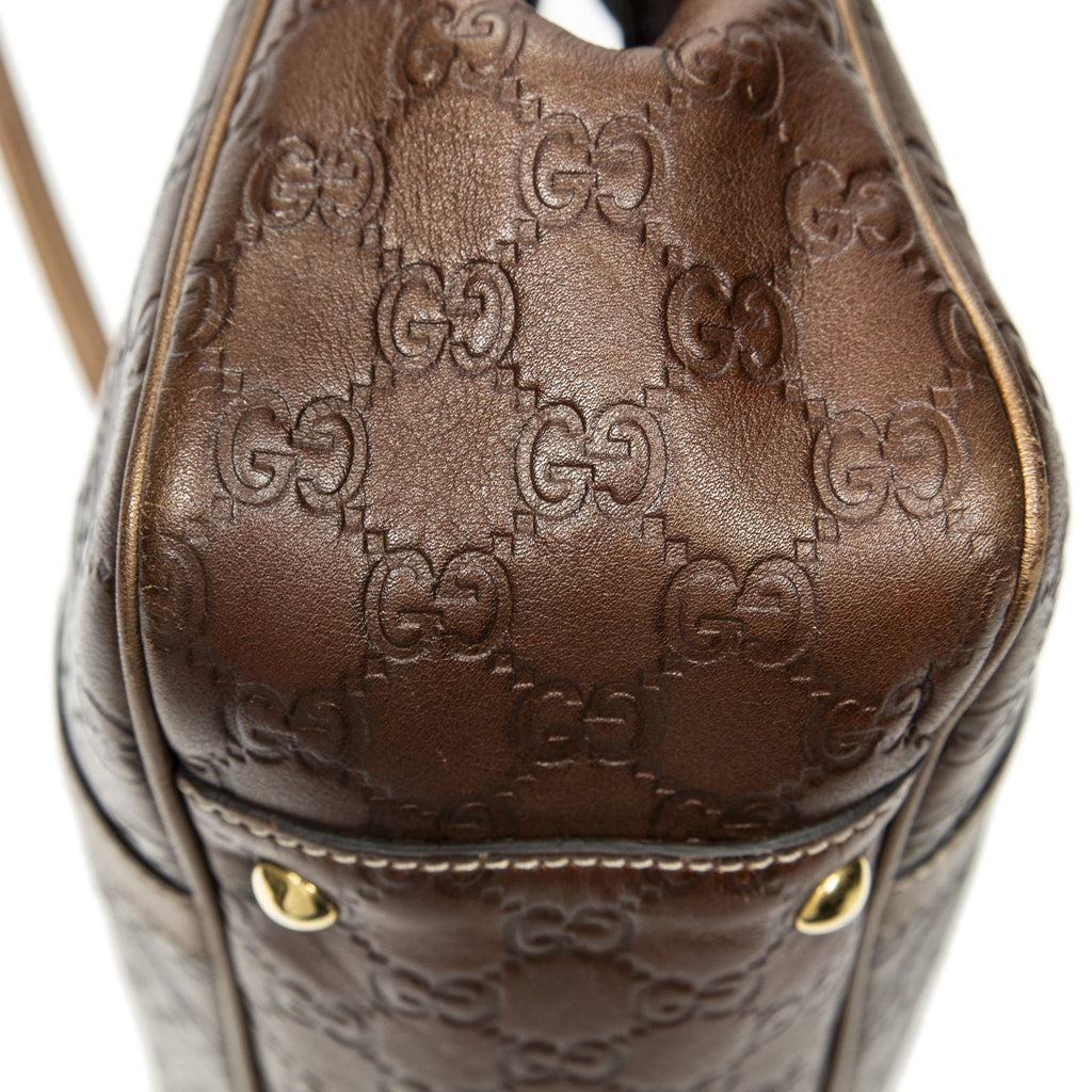 Gucci Tote Brown Blanc — view 7