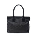 Gucci Ziptote Black GG Nylon Canvas Shoulder