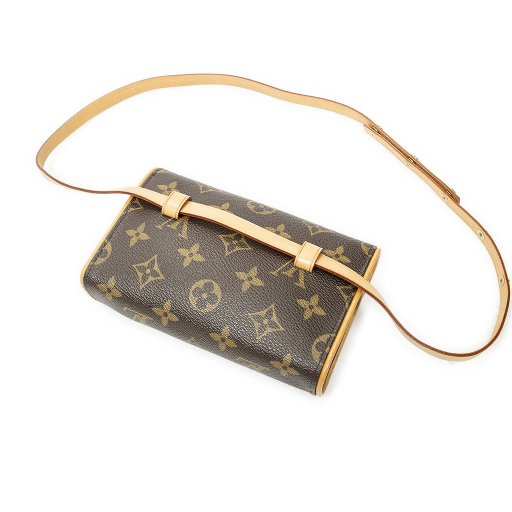 Louis Vuitton Pochette Florentine Brown Monogram Canvas Handbag — view 2