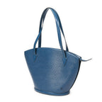 Louis Vuitton Saint Jacques Shopping Blue Epi Shoulder — view 2