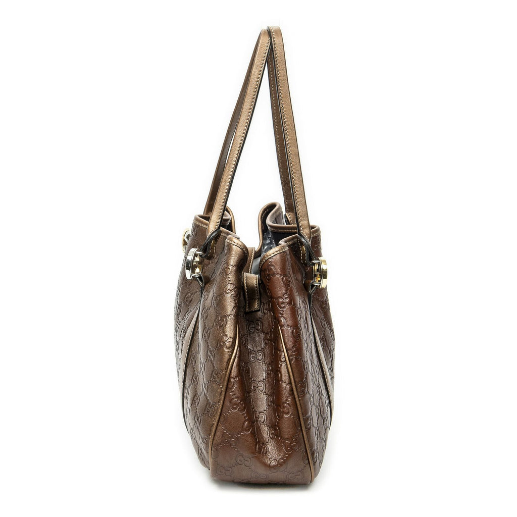 Gucci Tote Brown Blanc — view 4