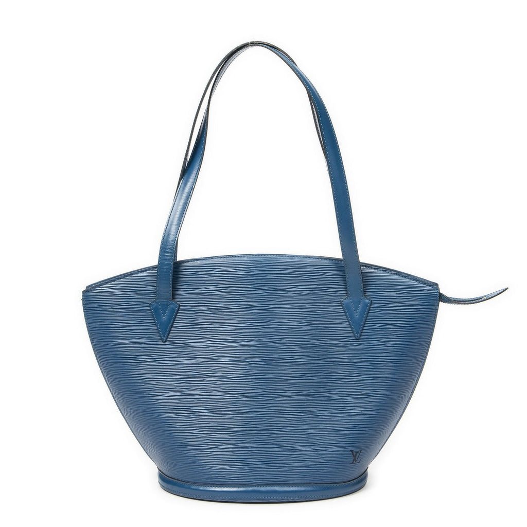 Louis Vuitton Saint Jacques Shopping Blue Epi Shoulder