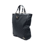Gucci Abbey D-ring Vertical Tote Black GG Canvas — view 2