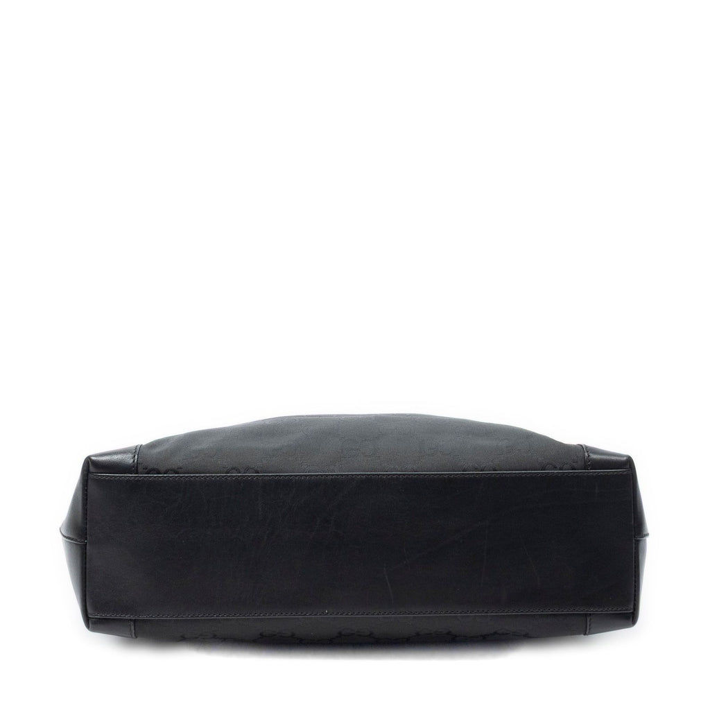 Gucci Ziptote Black GG Nylon Canvas Shoulder — view 6