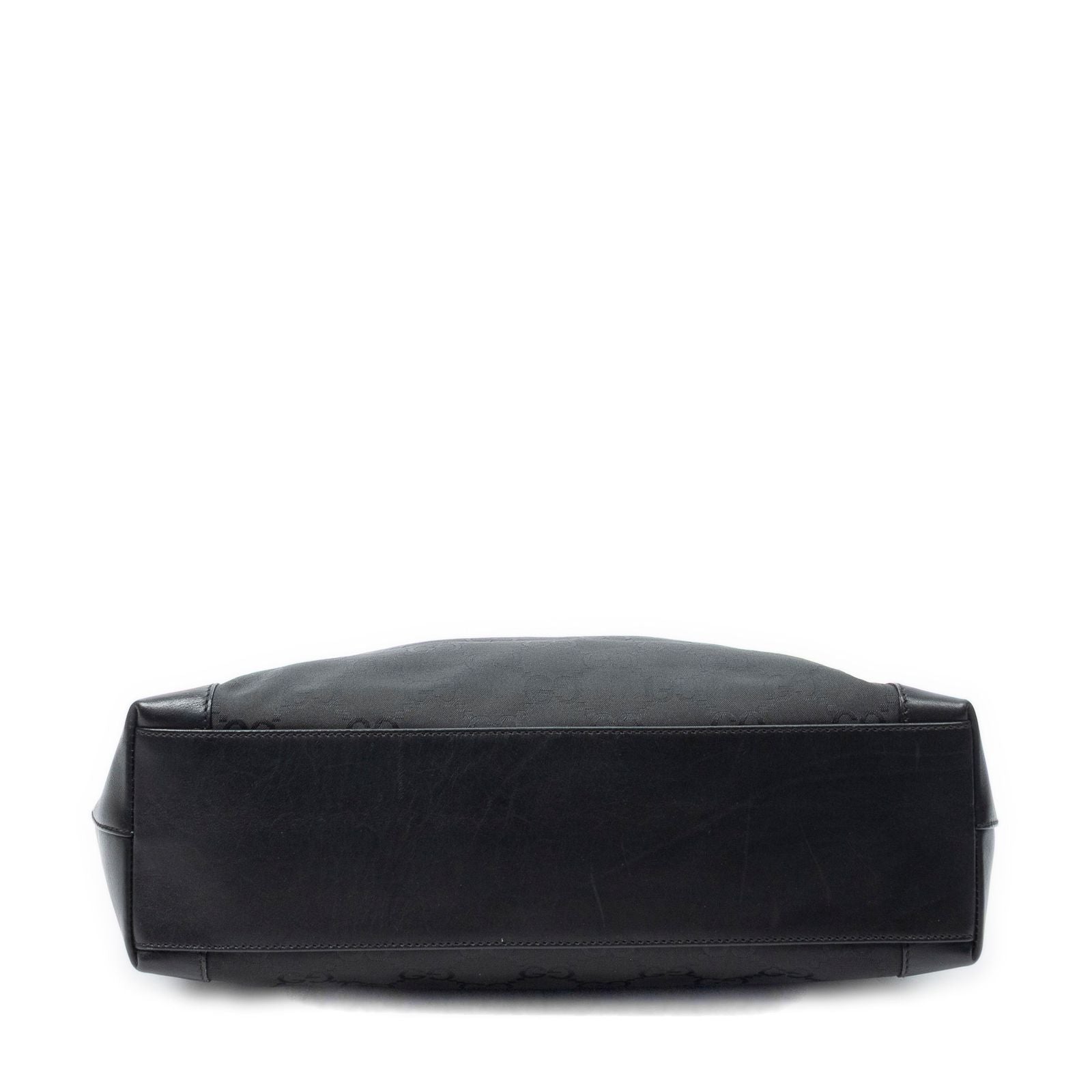 Gucci Ziptote Black GG Nylon Canvas Shoulder — view 6