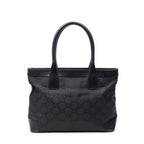 Gucci Ziptote Black GG Nylon Canvas Shoulder — view 5