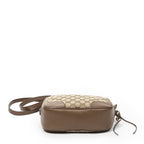 Gucci Bree Cross Beige Brown GG Canvas Crossbody — view 6