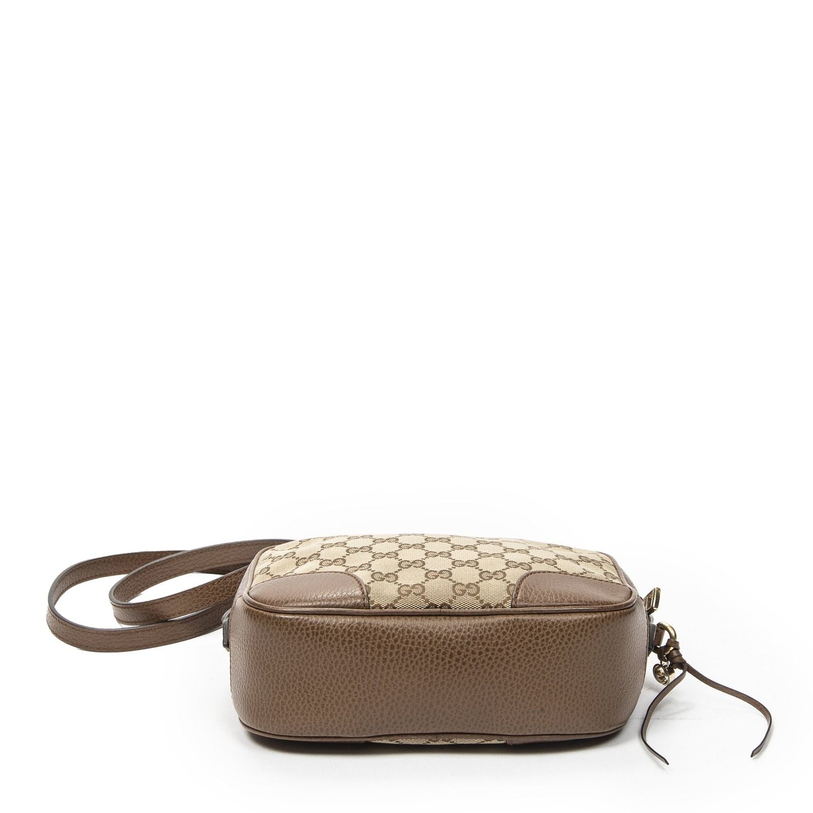 Gucci Bree Cross Beige Brown GG Canvas Crossbody — view 6