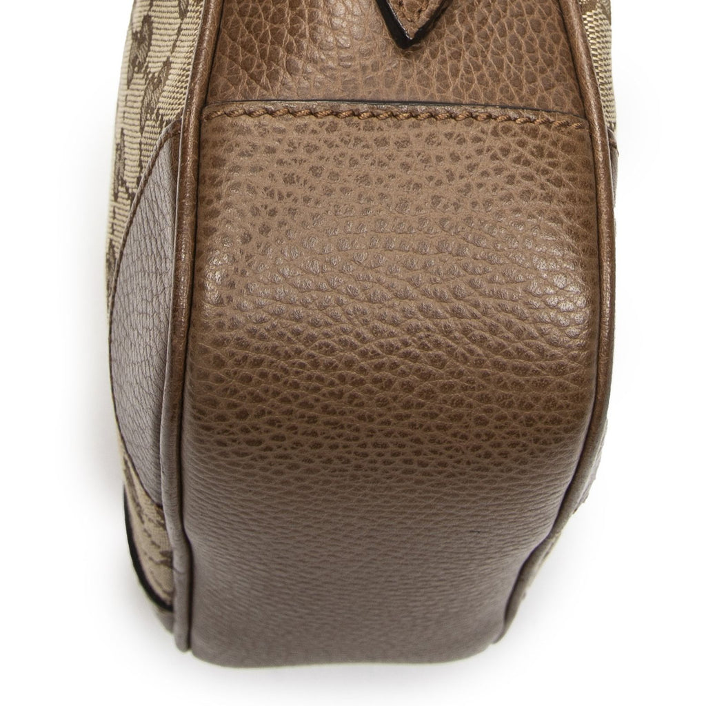 Gucci Bree Cross Beige Brown GG Canvas Crossbody — view 8
