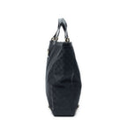 Gucci Abbey D-ring Vertical Tote Black GG Canvas — view 3