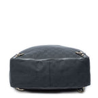 Gucci Abbey D-ring Vertical Tote Black GG Canvas — view 6