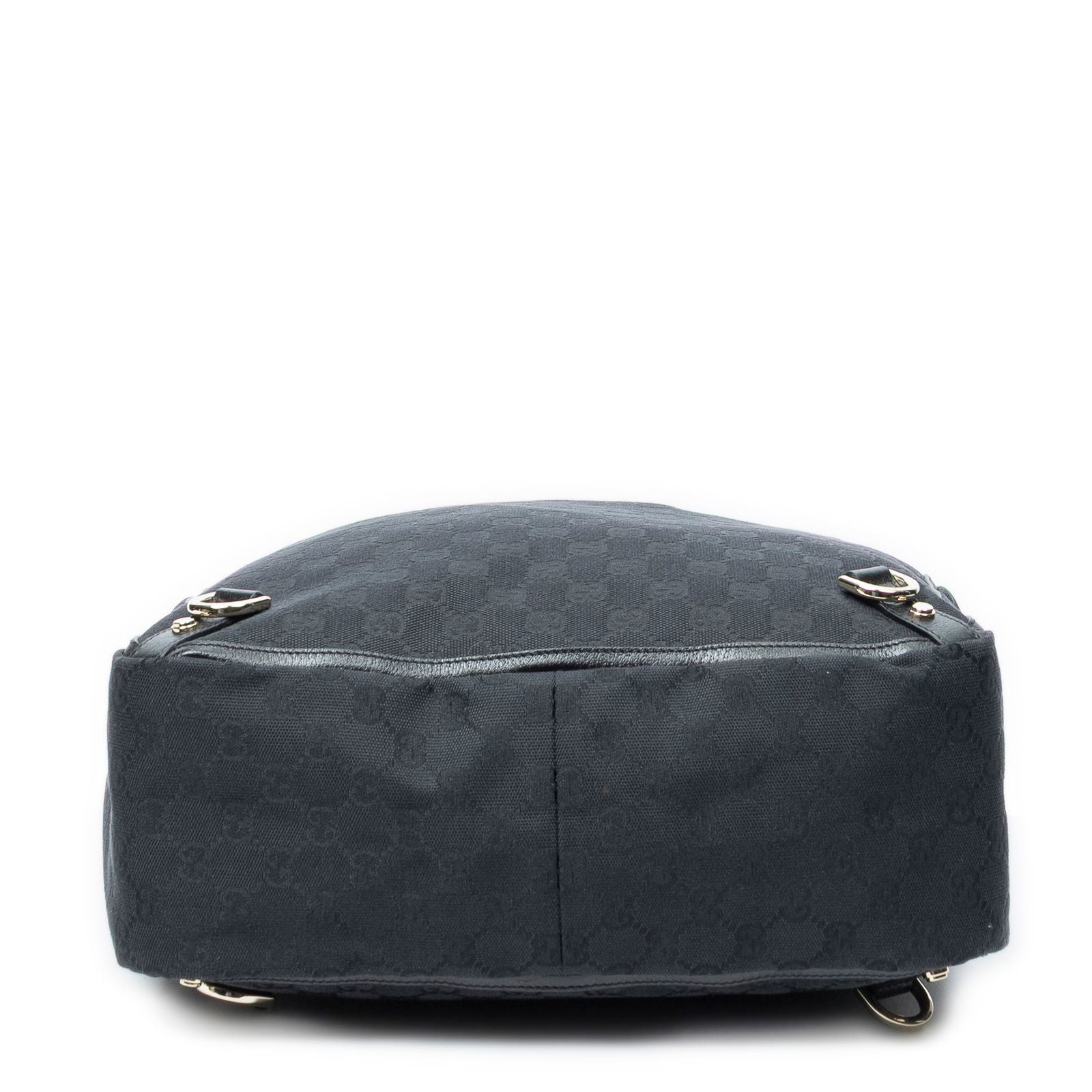 Gucci Abbey D-ring Vertical Tote Black GG Canvas — view 6