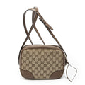 Gucci Bree Cross Beige Brown GG Canvas Crossbody