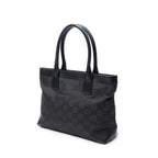 Gucci Ziptote Black GG Nylon Canvas Shoulder — view 2