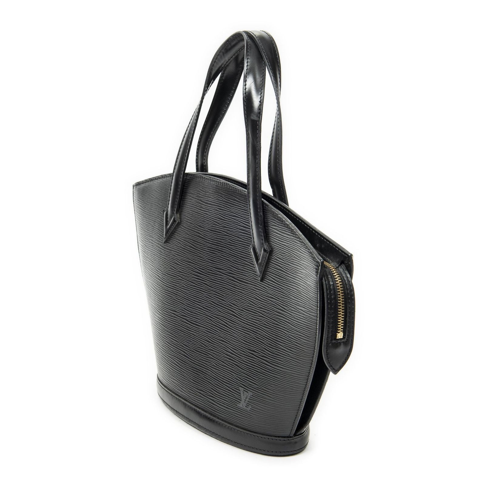Louis Vuitton Saint Jacques Black Epi Handbag — view 2