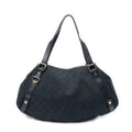 Gucci Abbey Hobo Diagonal Black GG Canvas