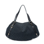 Gucci Abbey Hobo Diagonal Black GG Canvas