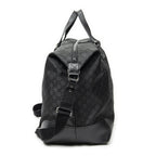 Gucci Web Collapsible Weekender Black GG Nylon Canvas Travel — view 4