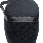 Gucci Abbey Hobo Diagonal Black GG Canvas — view 7