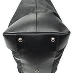 Gucci Web Collapsible Weekender Black GG Nylon Canvas Travel — view 8