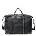 Gucci Web Collapsible Weekender Black GG Nylon Canvas Travel