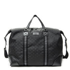 Gucci Web Collapsible Weekender Black GG Nylon Canvas Travel