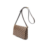 Louis Vuitton Musette Tan Long Strap Brown Damier Ebene Shoulder — view 2