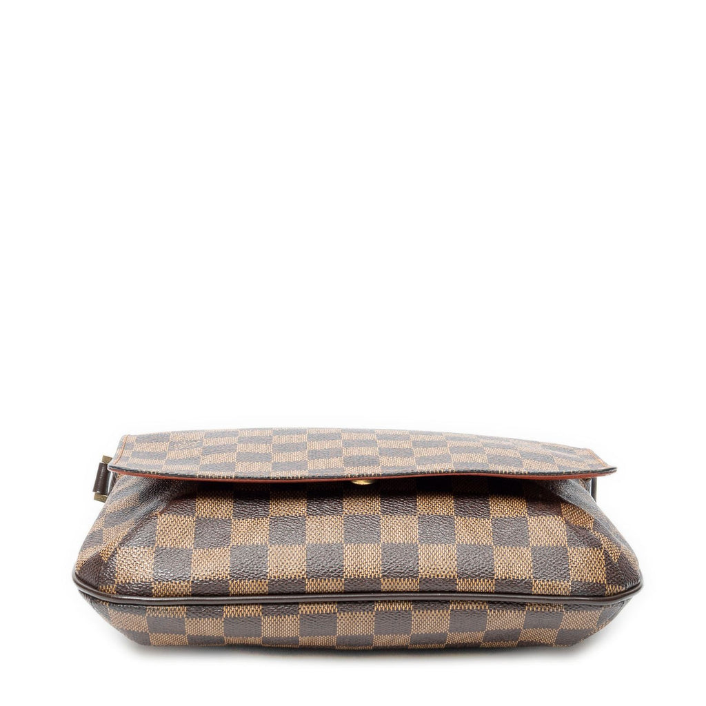Louis Vuitton Musette Tan Long Strap Brown Damier Ebene Shoulder — view 6