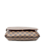 Louis Vuitton Musette Tan Long Strap Brown Damier Ebene Shoulder — view 6