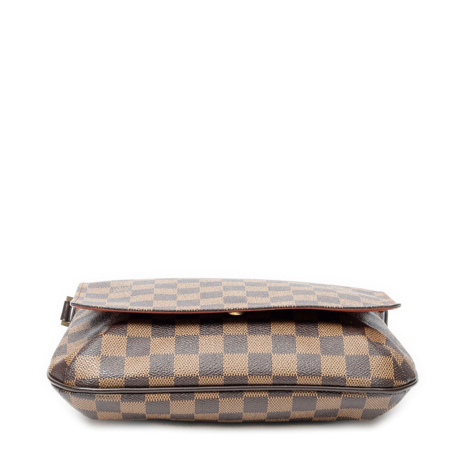 Louis Vuitton Musette Tan Long Strap Brown Damier Ebene Shoulder — view 6