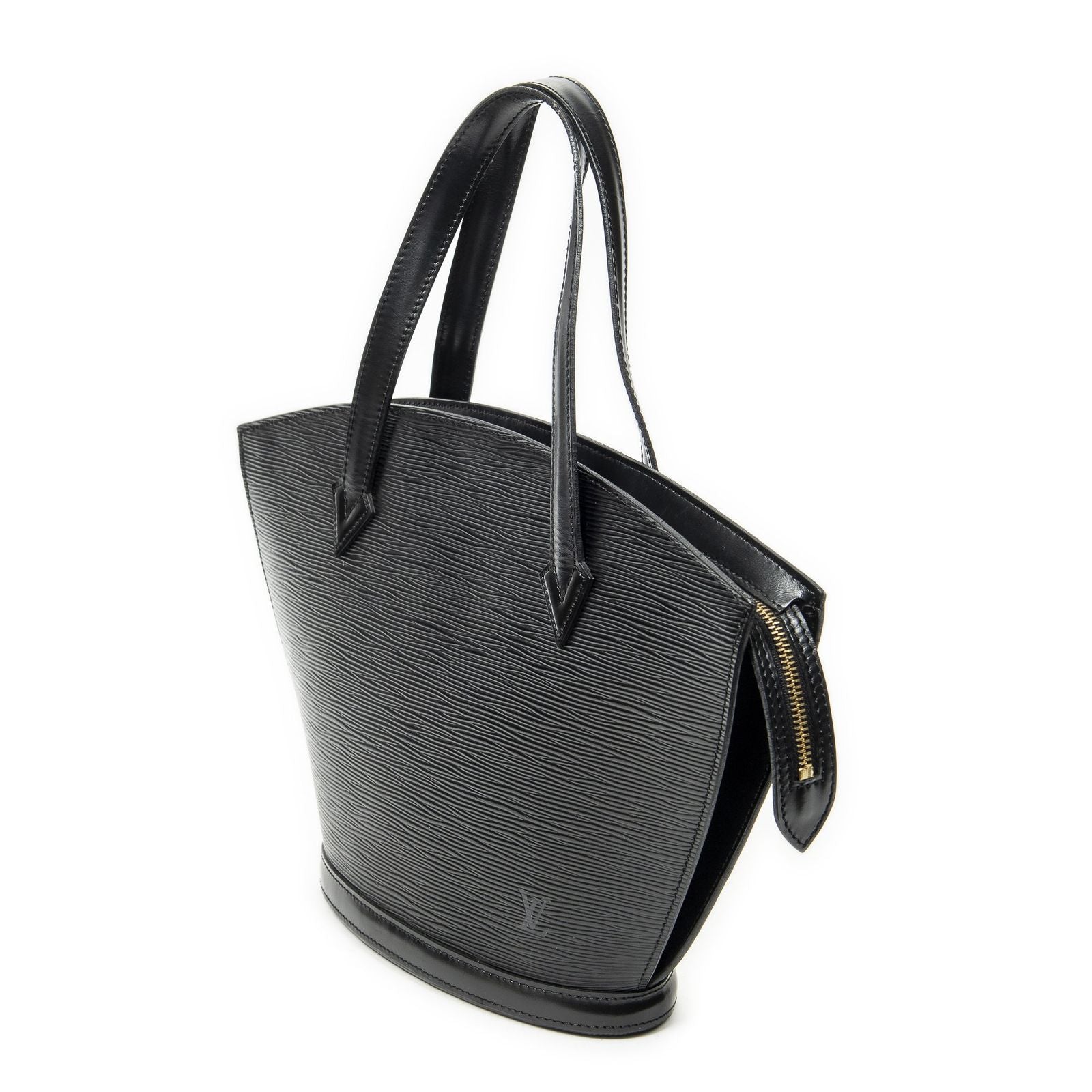 Louis Vuitton Saint Jacques Black Epi Handbag — view 2