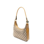 Gucci Shoulder Zip Beige Tan GG Canvas — view 2